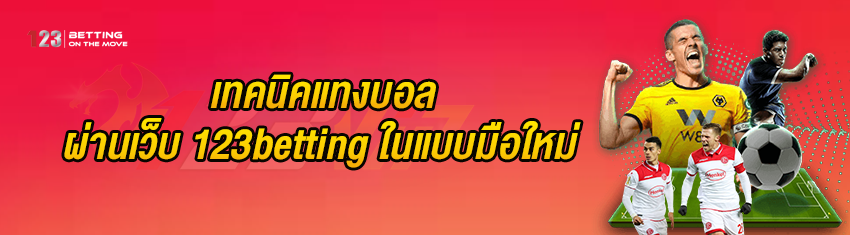 เทคนิคแทงบอล ผ่านเว็บ 123betting ในแบบมือใหม่