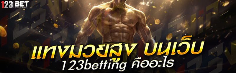 แทงมวยสูง บนเว็บ 123betting คืออะไร