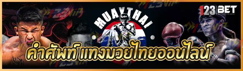คำศัพท์ แทงมวยไทยออนไลน์