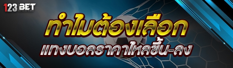 แทงบอลราคาไหลขึ้น-ลง